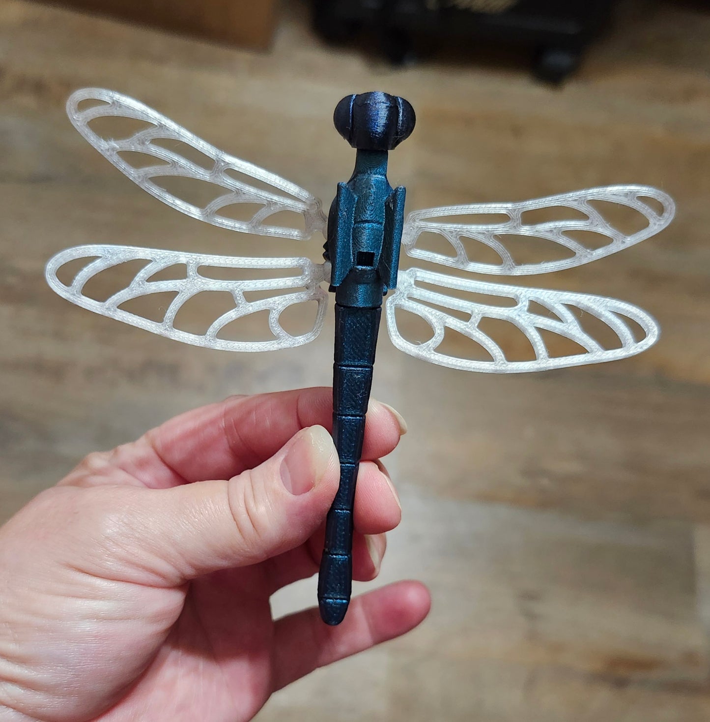 3D Printed Voronoi Dragonfly