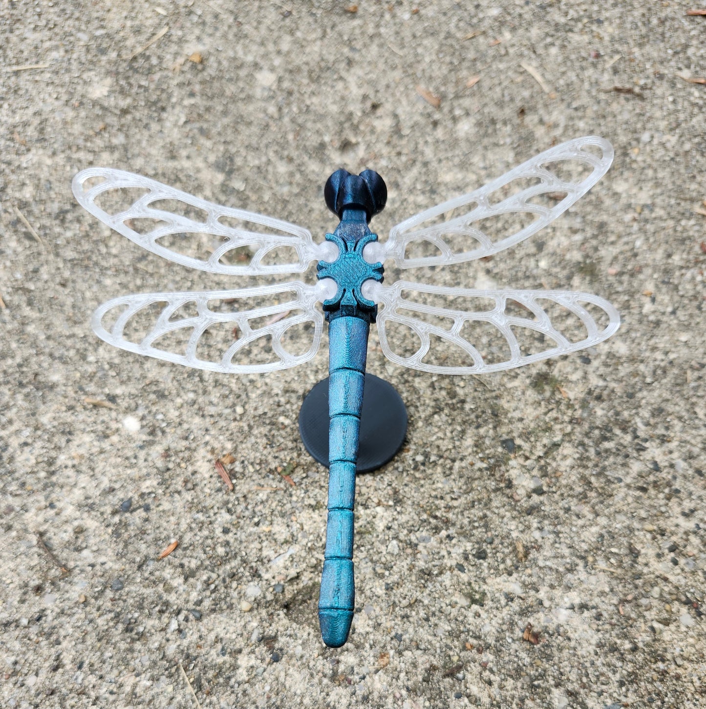 3D Printed Voronoi Dragonfly