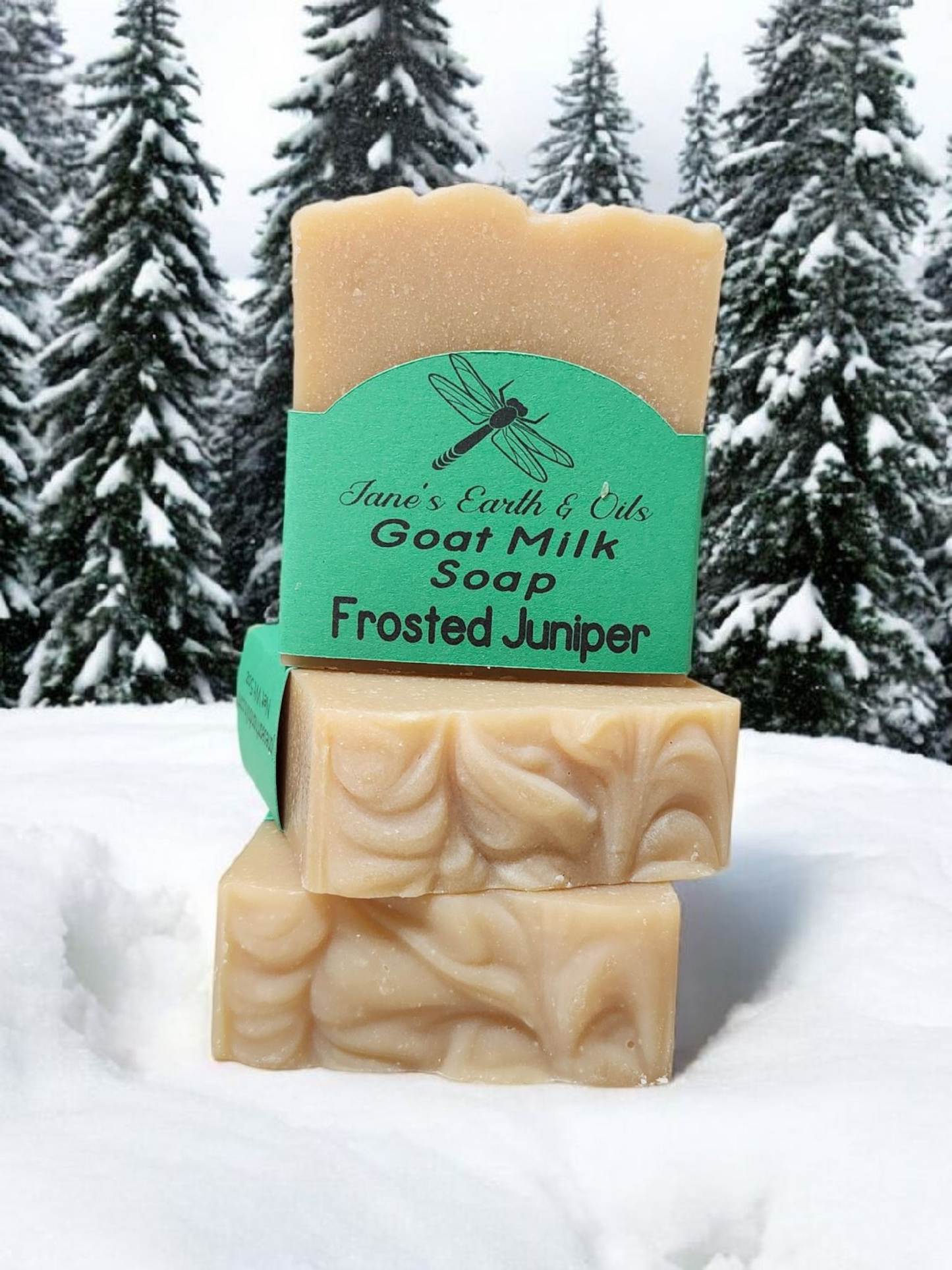 Frosted Juniper Goat Milk Soap