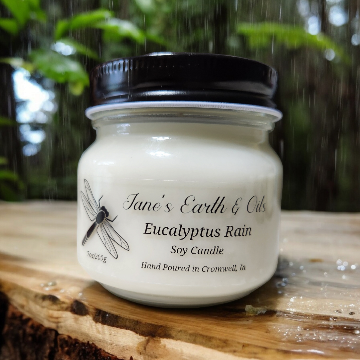 Eucalyptus Rain Soy Candle