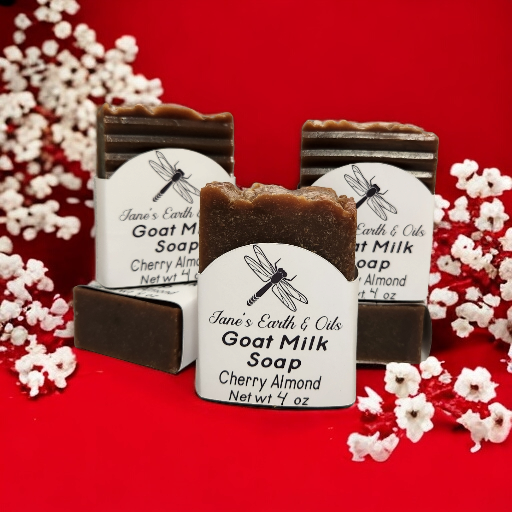 Cherry Almond Goat Milk Soap