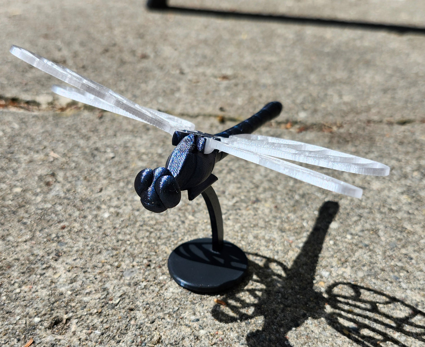3D Printed Voronoi Dragonfly