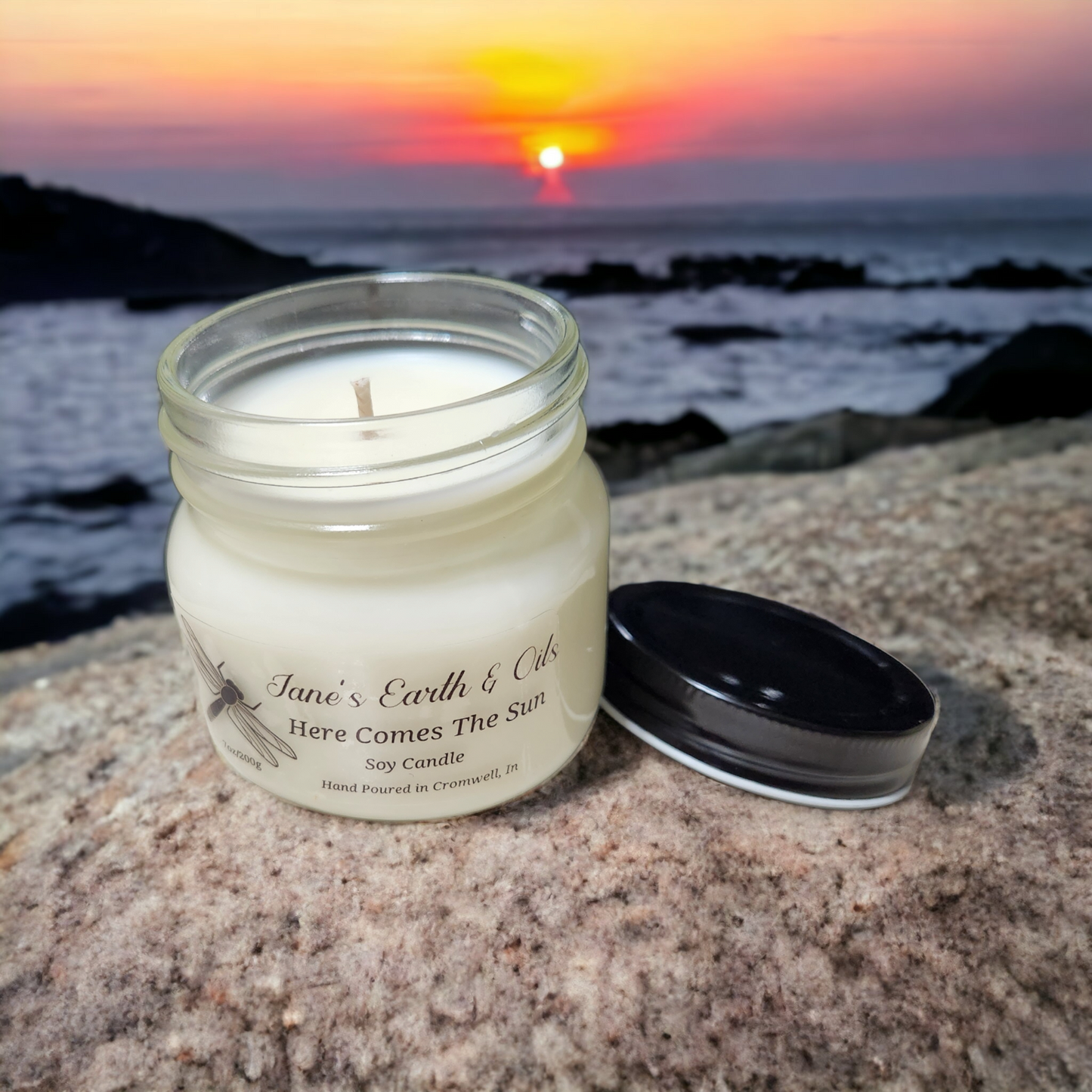 Here Comes The Sun Candle