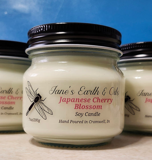 Japanese Cherry Blossom Candle