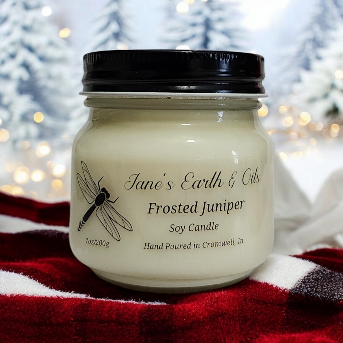 Frosted Juniper Soy Candle