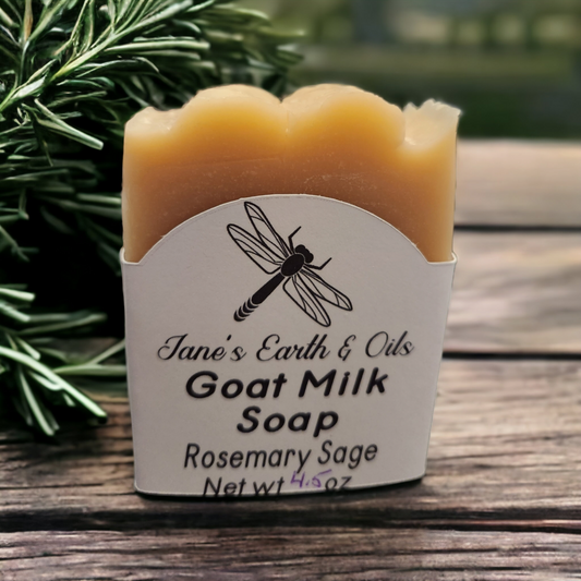 Rosemary Sage Goat Milk Soap