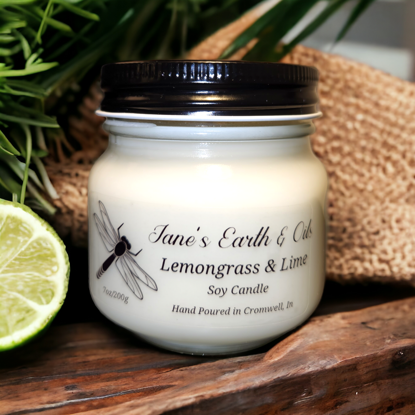 Lemongrass & Lime Soy Candle