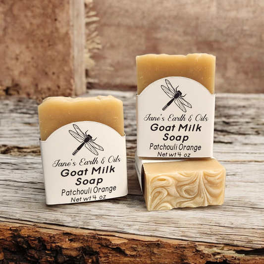 Patchouli Orange Goat Milk Soap